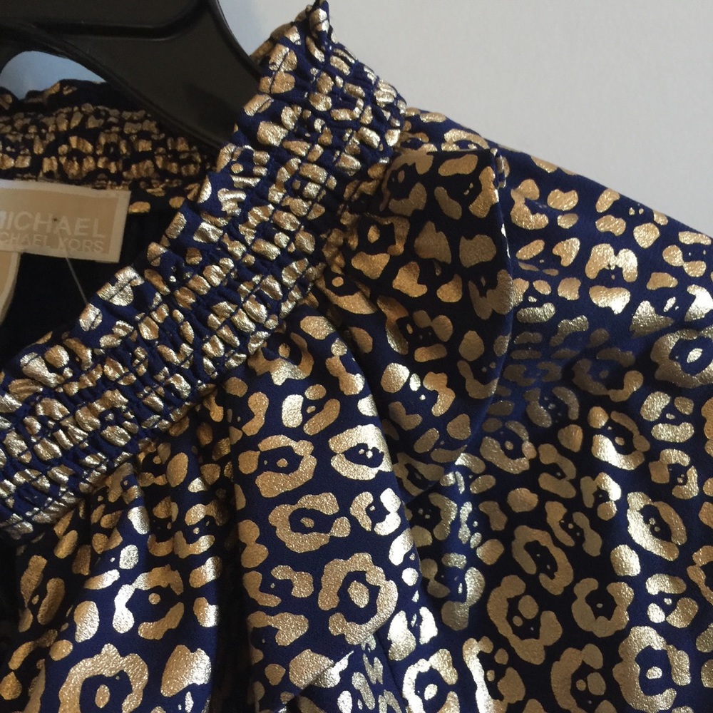 NWT Michael Kors long sleeve blouse, size M - Picture 4 of 7